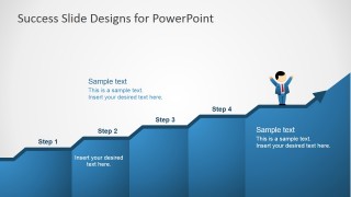 PowerPoint Clipart Featuring Success Chart