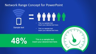 Simple Network Diagram for PowerPoint