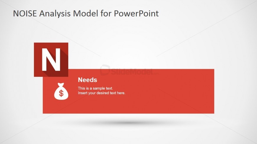 PowerPoint Slide Design for Needs NOISE factor