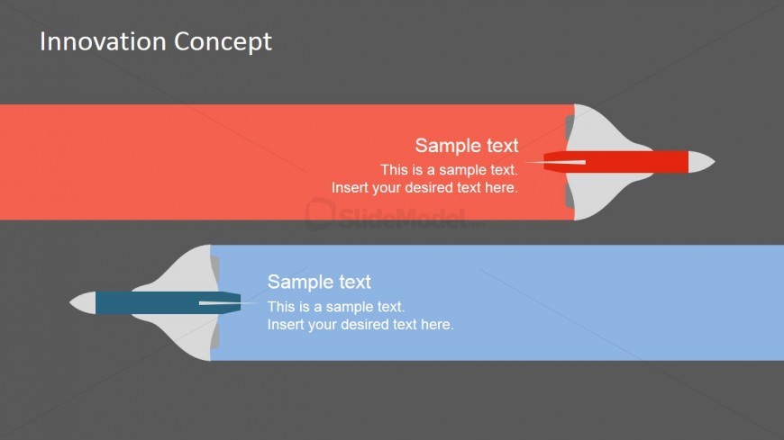 PPT Design with PowerPoint Jet Shapes