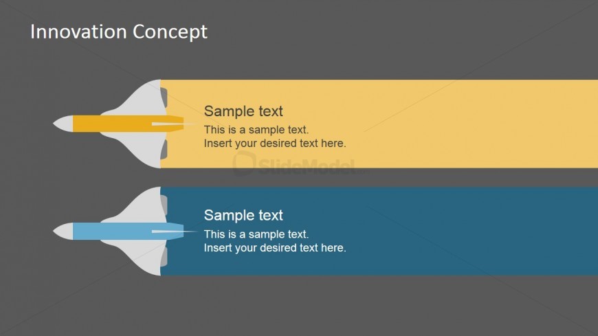 PowerPoint Slide Design Featuring Airplanes