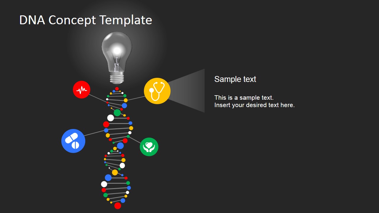 DNA Concept Design For PowerPoint - SlideModel