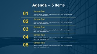 Simple Agenda Outline PowerPoint Templates