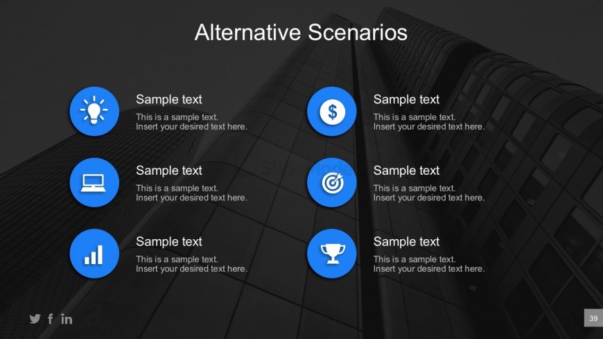 Useful PowerPoint Icons For Business Reporting Model 