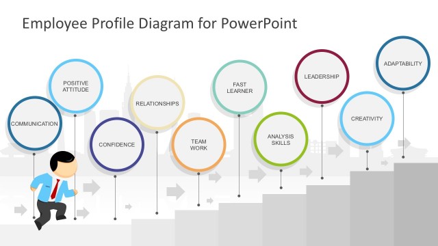 Employment Record Diagram PowerPoint Template