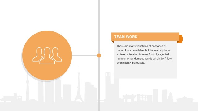 Organizational Teamwork PowerPoint Slide Design