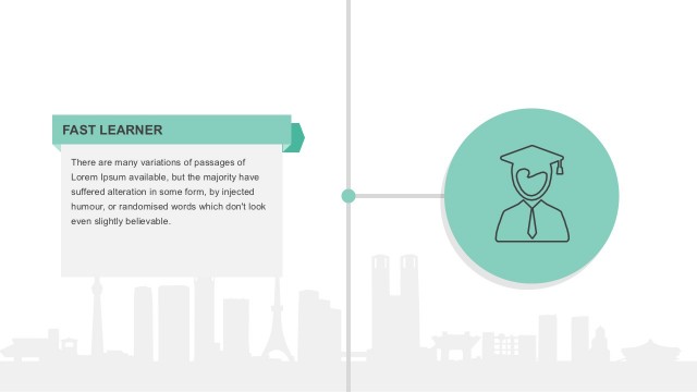 Quick Learner Employee Skills PowerPoint Metaphor