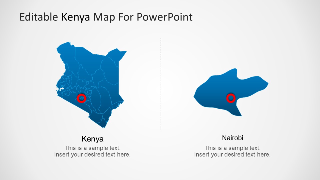 Kenya Map Geographic Location