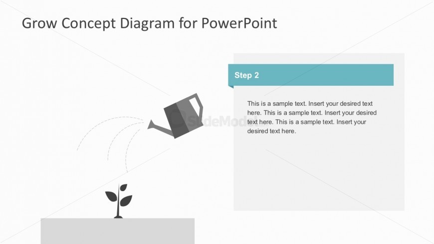 Step 2 Tree Template For Business Diagram