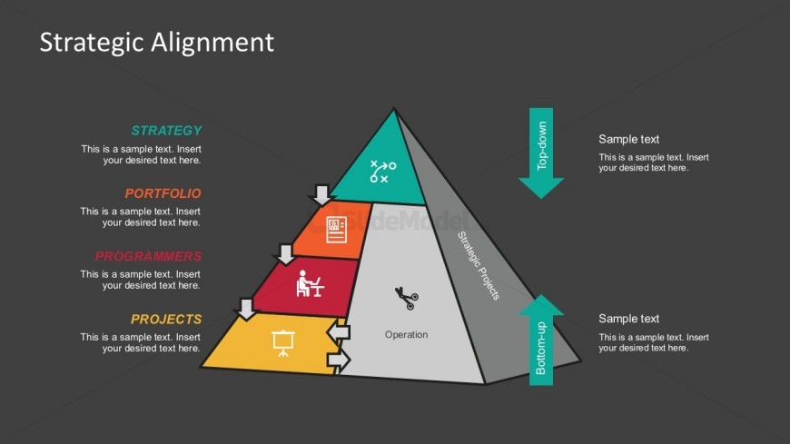 Creative Pyramid Model PowerPoint Diagrams