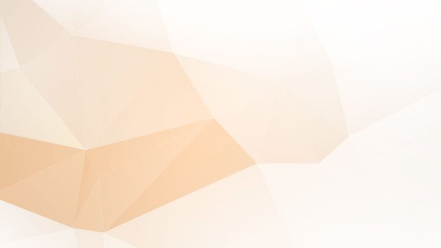 Orange Polygon 3D Slides