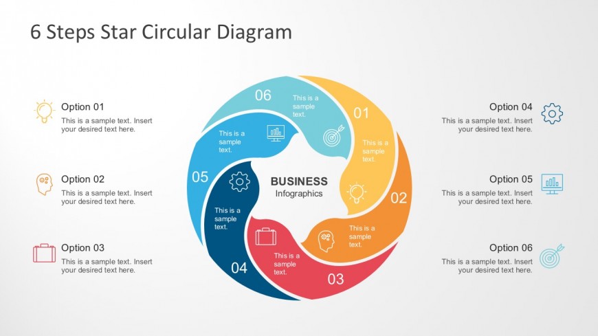 Motion Diagram PowerPoint With Cool Icons 