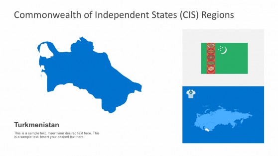 Turkmenistan CIS Constitutional Maps Editable Vectors