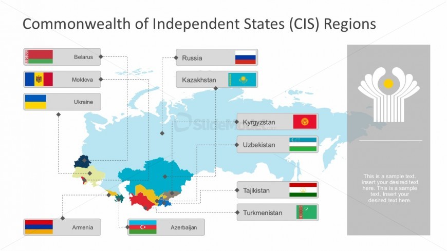 Commonwealth of Independent States Regional Map