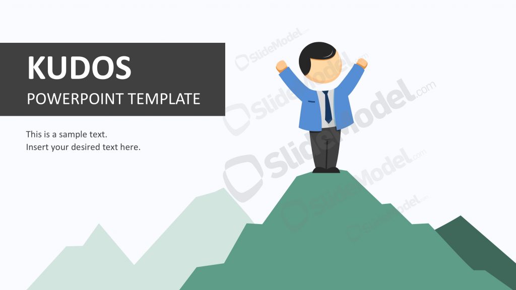 Kudos Metaphor PowerPoint Template SlideModel