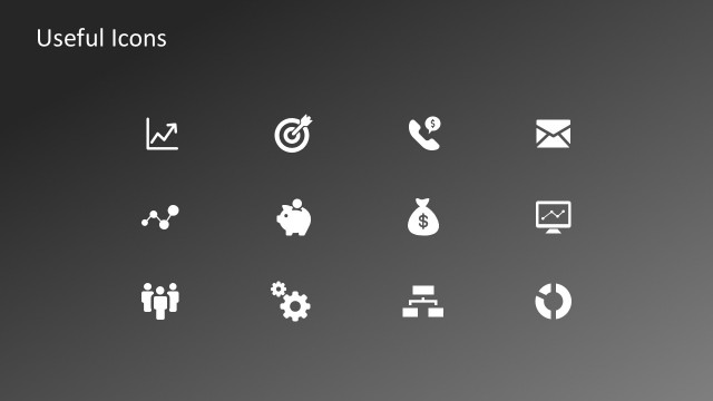 Useful Business PowerPoint Icons Vectors