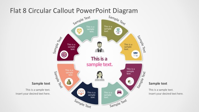 Creative Circle Wheel Diagrams Infographics