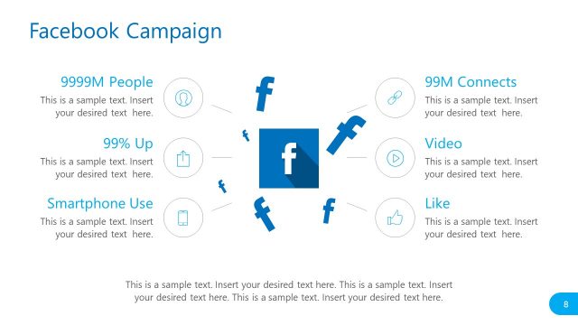 Social Media Report Facebook Campaign PowerPoint