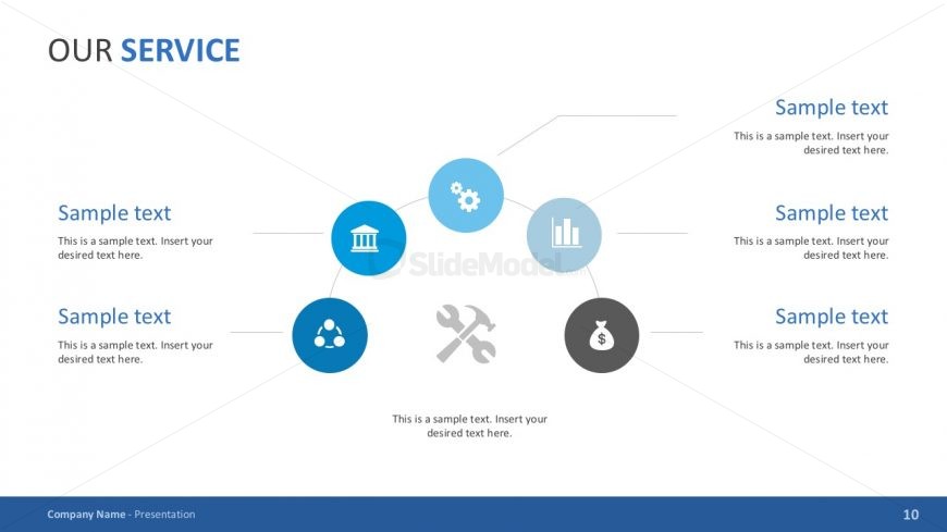 product slides with powerpoint icons slidemodel