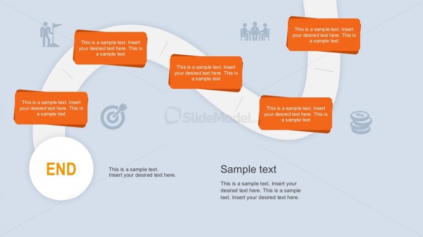 Business Goal Strategy Roadmap Template for PowerPoint