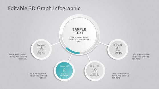 Colored Circle Workflow PowerPoint Diagram