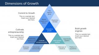 PPT Diagram Star for 7 Degrees of Strategic Freedom