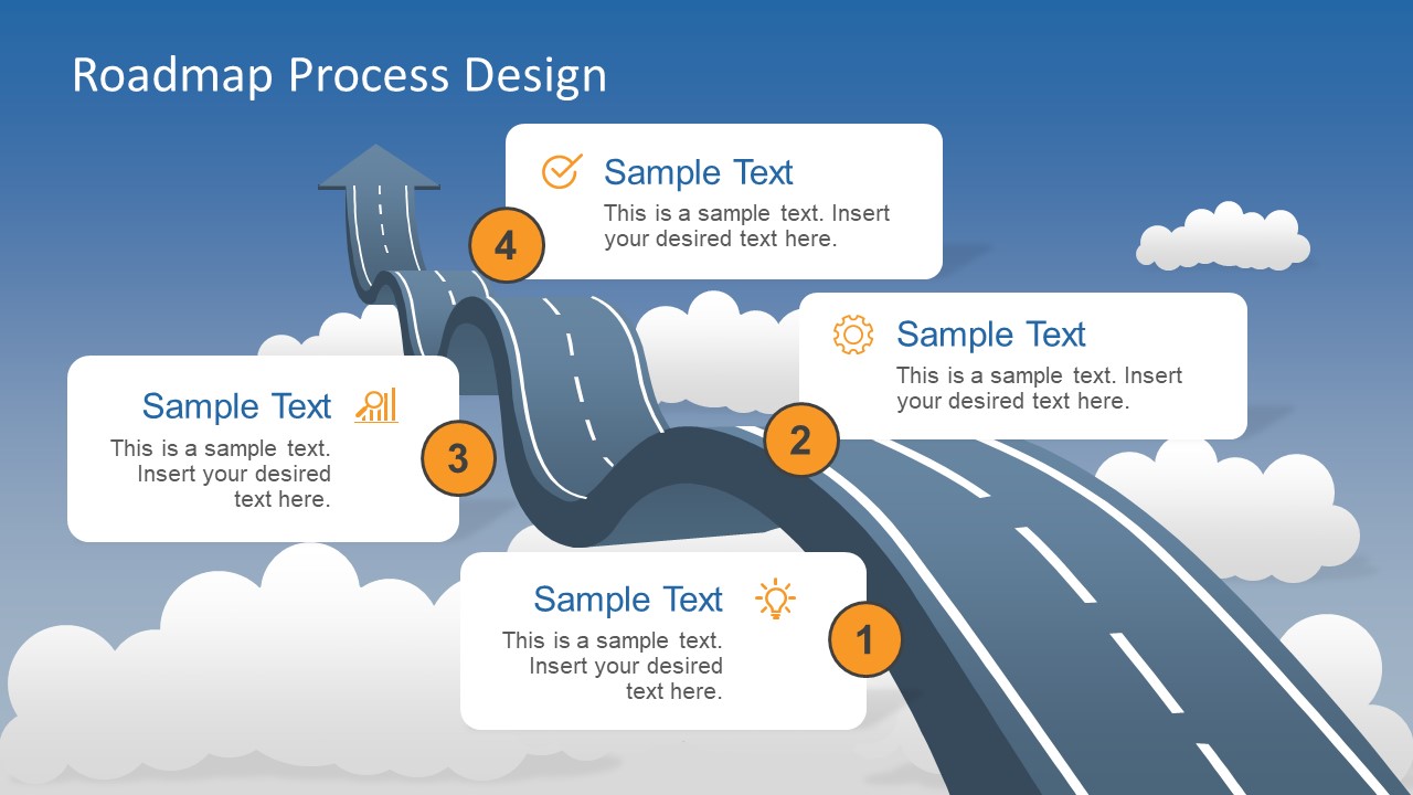 roadmap slide template