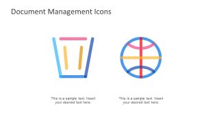 File Management Icons Presentation