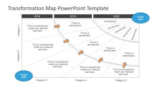 Slide of Chevron Simple Map Diagram