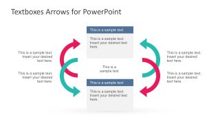 Arrow Shapes Diagram PowerPoint