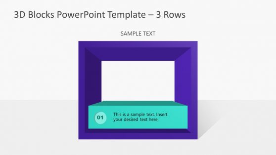 Presentation of 3D Block Shapes PPT