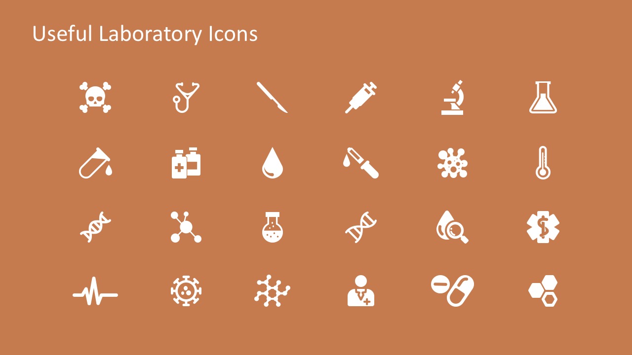 Medical and Scientific Advancement Icons