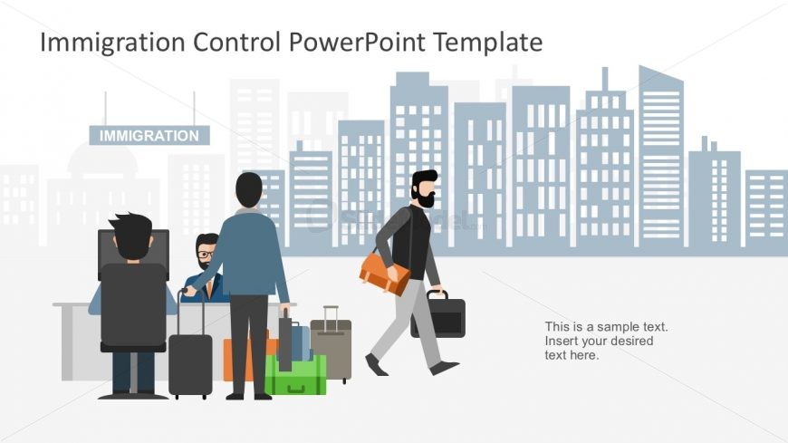 Immigration Travel Presentation Graphic Slides