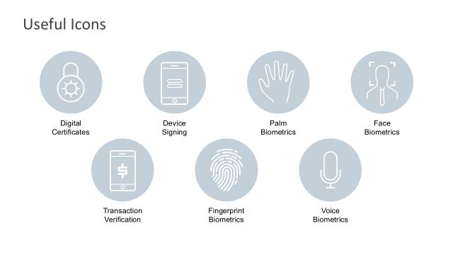 Immigration Control Useful Icons