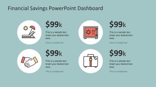 Creative Savings Finance Icon Graphics