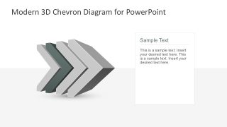 4-Step Modern Chevron Diagrams