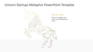 Template of Geometric Unicorn Metaphor