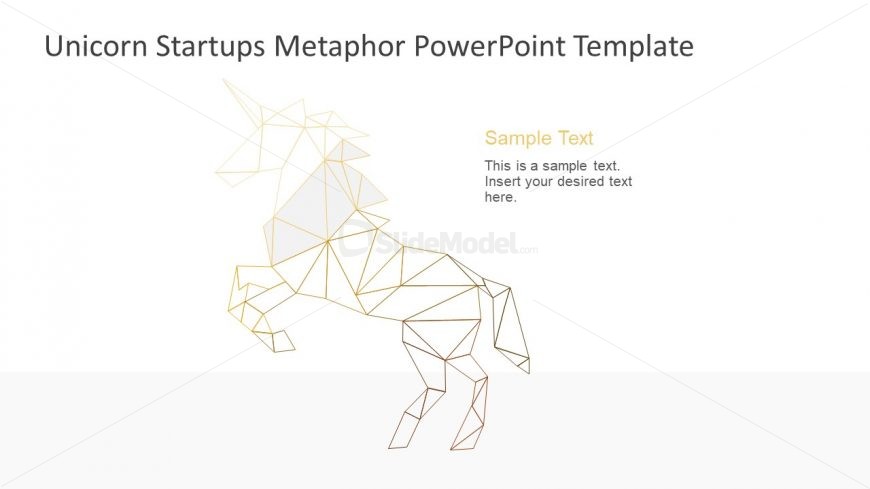 Template of Geometric Unicorn Metaphor