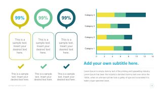 Percentage Dashboard Charts for PowerPoint