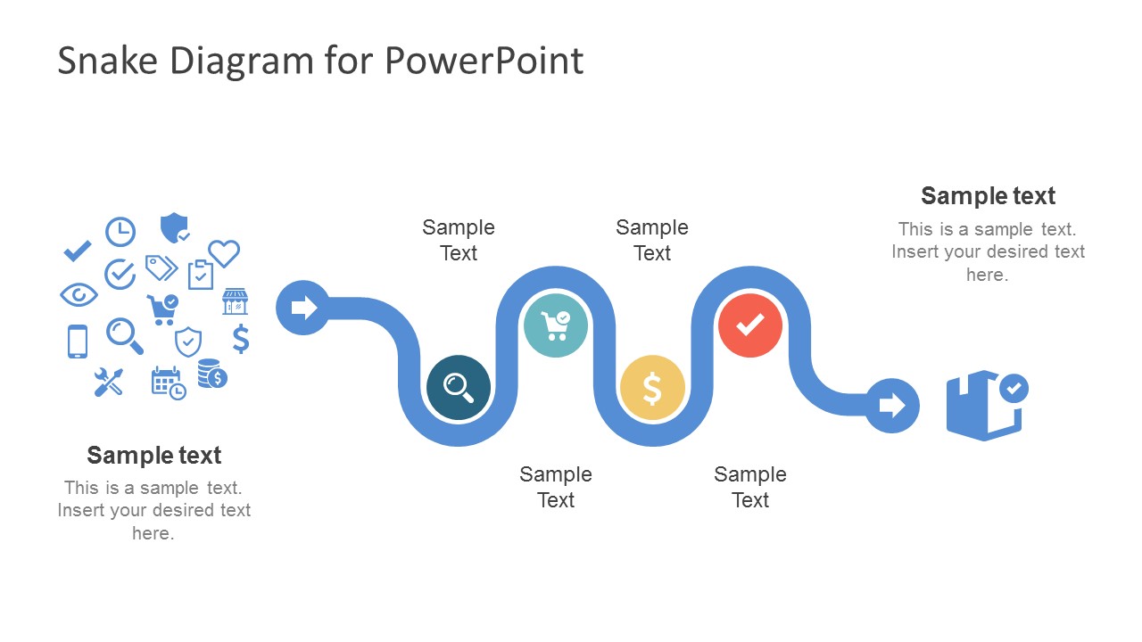 Creative Snake Diagram PowerPoint Template SlideModel