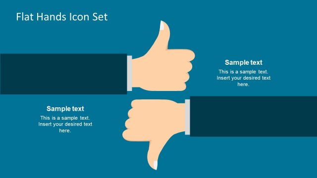 Thumbs Up and Down Hand Gestures PPT