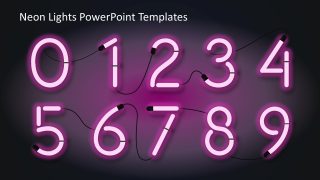 Numbers Created with Tube Shapes