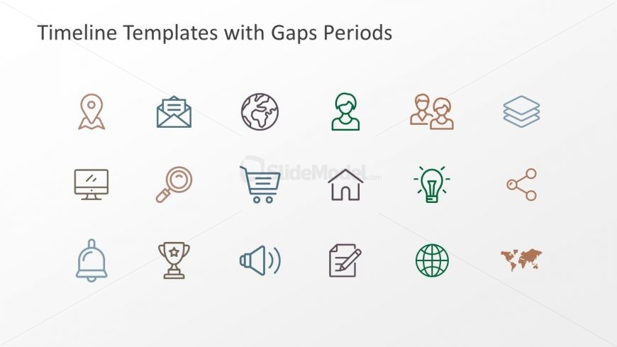 Sample Infographic Icons Project Timeline