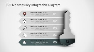 Key Concept Man Infographic Icon Slide