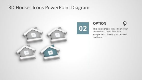 Presentation of Houses with 3D Effects