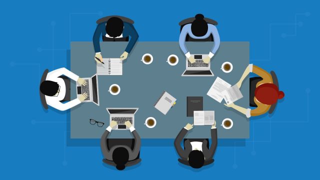 Infographic Template of Meeting Presentation