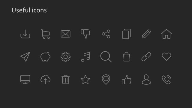 Editable Infographic Icons for Brain Ideas Concept