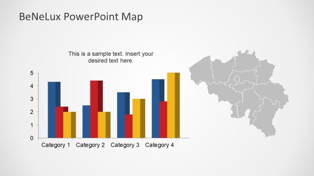 Data Driven Bar Chart Template Slide