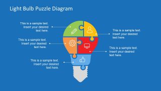 5 Segment Light Bulb Puzzle Diagram