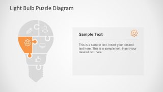 Infographics of Five Segment Puzzle 